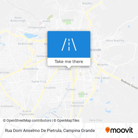 Mapa Rua Dom Anselmo De Pietrula