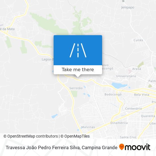 Travessa João Pedro Ferreira Silva map