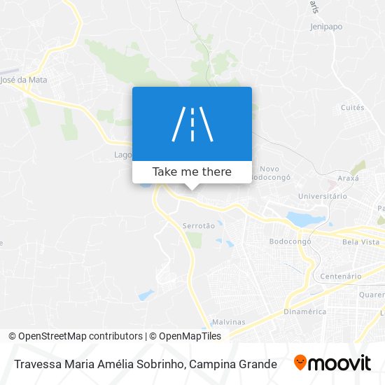 Travessa Maria Amélia Sobrinho map