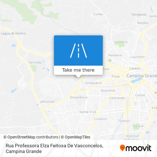 Rua Professora Elza Feitosa De Vasconcelos map