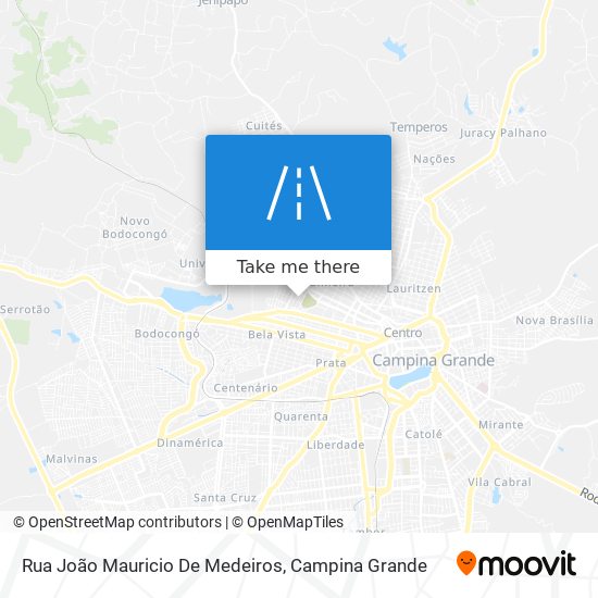 Rua João Mauricio De Medeiros map