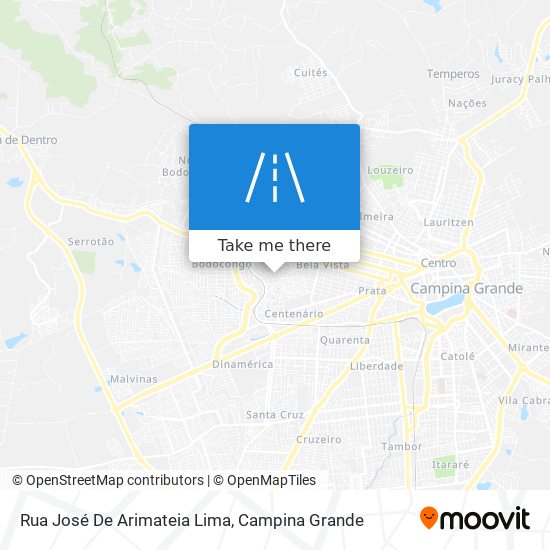 Mapa Rua José De Arimateia Lima