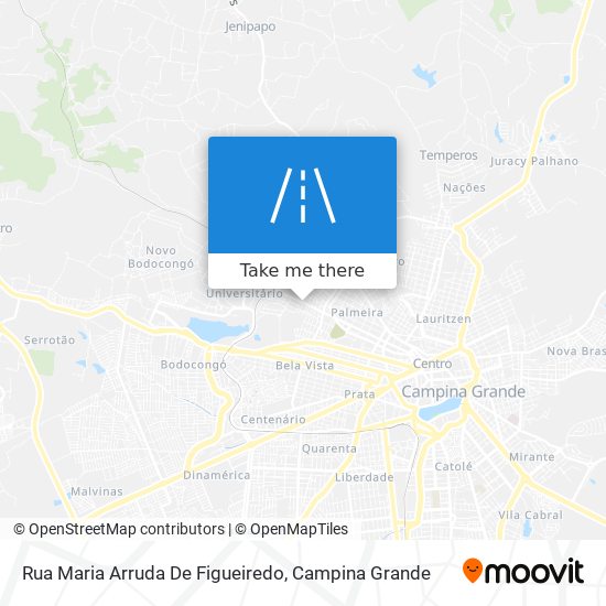 Mapa Rua Maria Arruda De Figueiredo
