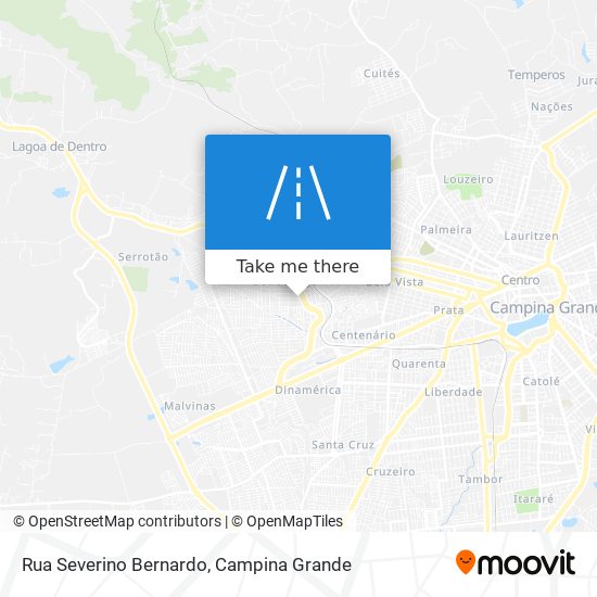 Rua Severino Bernardo map