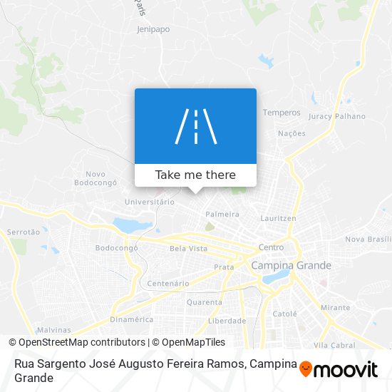 Rua Sargento José Augusto Fereira Ramos map