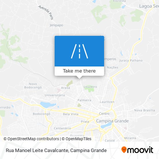 Rua Manoel Leite Cavalcante map