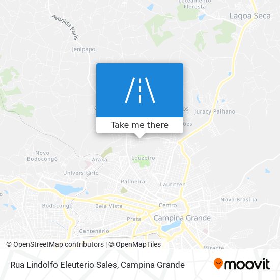 Rua Lindolfo Eleuterio Sales map