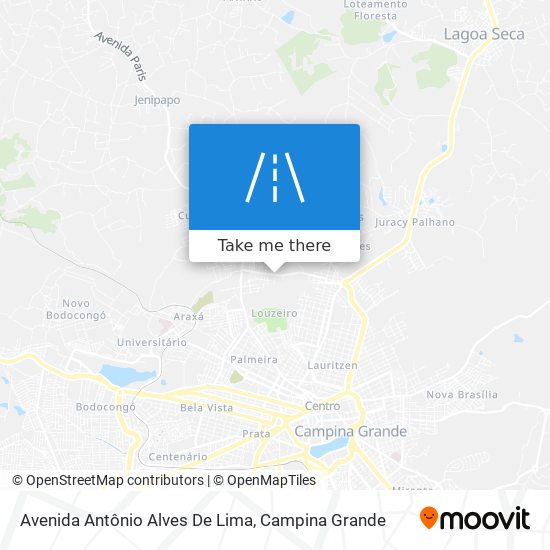 Avenida Antônio Alves De Lima map