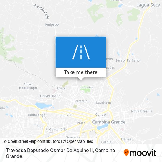 Travessa Deputado Osmar De Aquino II map