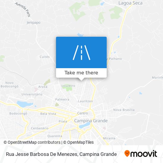 Mapa Rua Jesse Barbosa De Menezes