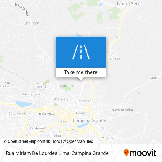 Rua Miriam De Lourdes Lima map