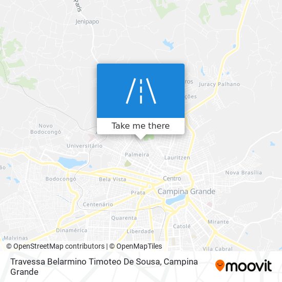 Travessa Belarmino Timoteo De Sousa map