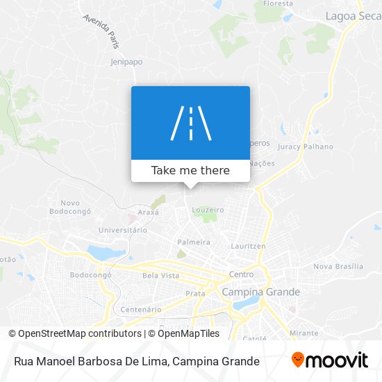 Rua Manoel Barbosa De Lima map