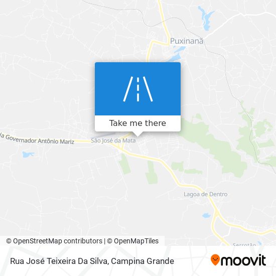 Rua José Teixeira Da Silva map