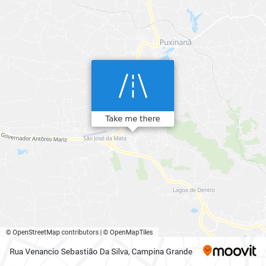 Rua Venancio Sebastião Da Silva map