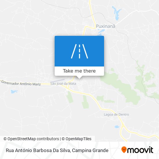 Rua António Barbosa Da Silva map
