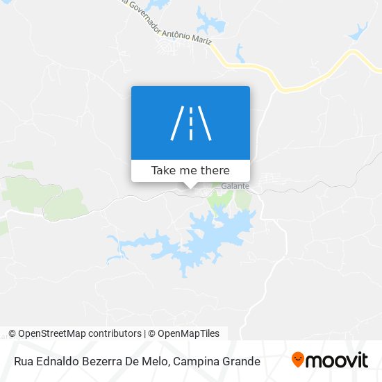 Mapa Rua Ednaldo Bezerra De Melo