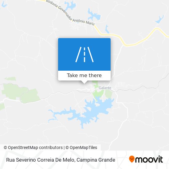 Rua Severino Correia De Melo map