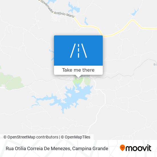 Rua Otilia Correia De Menezes map