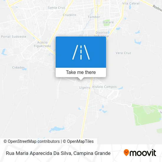 Rua Maria Aparecida Da Silva map