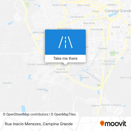 Rua Inacio Menezes map