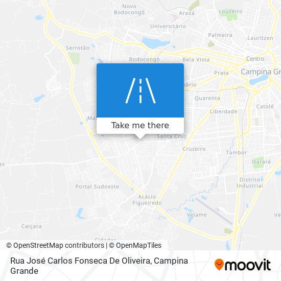 Mapa Rua José Carlos Fonseca De Oliveira