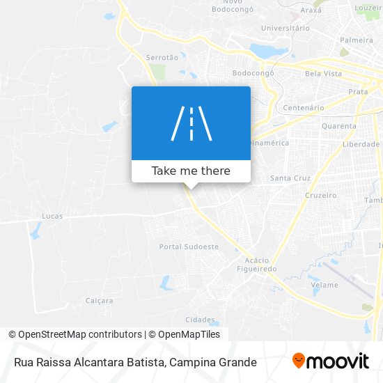 Rua Raissa Alcantara Batista map