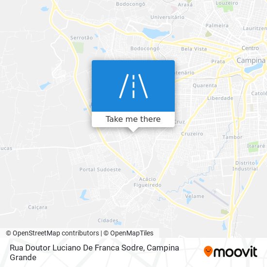 Rua Doutor Luciano De Franca Sodre map