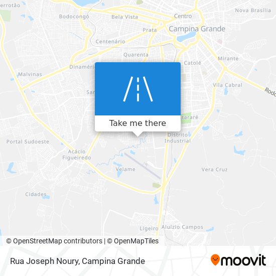 Mapa Rua Joseph Noury