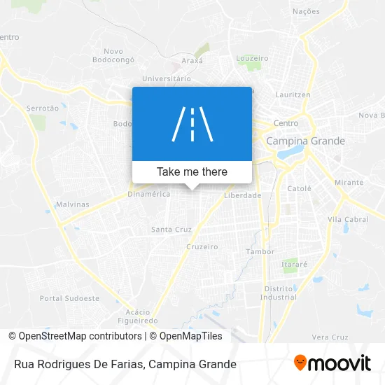 Rua Rodrigues De Farias map