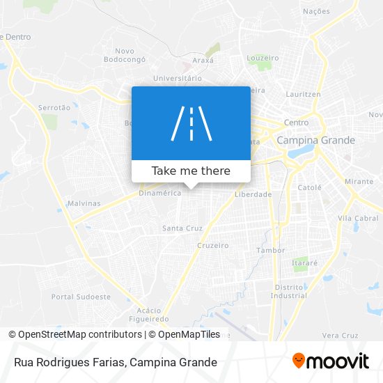 Rua Rodrigues Farias map