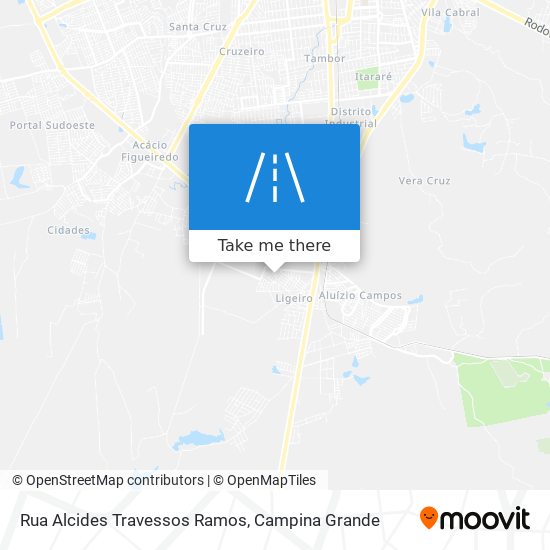 Rua Alcides Travessos Ramos map