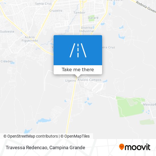 Travessa Redencao map