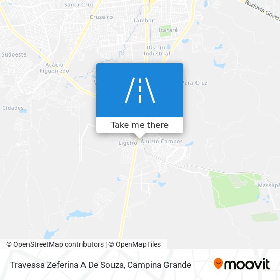 Travessa Zeferina A De Souza map