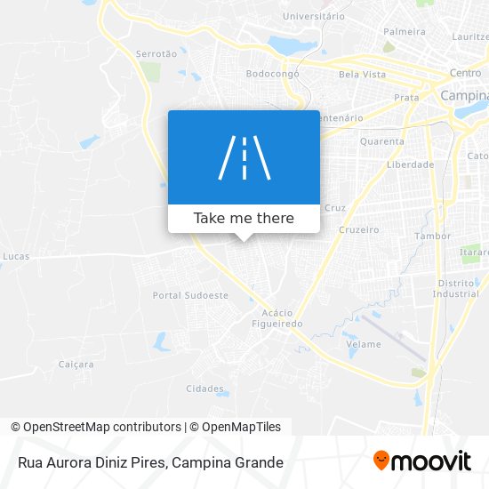 Rua Aurora Diniz Pires map