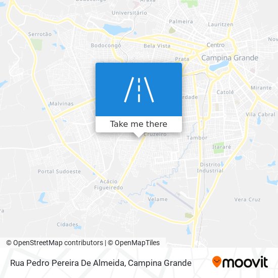 Rua Pedro Pereira De Almeida map