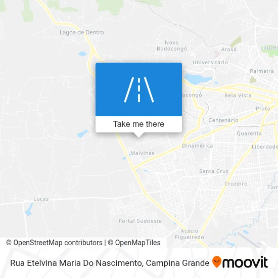 Rua Etelvina Maria Do Nascimento map