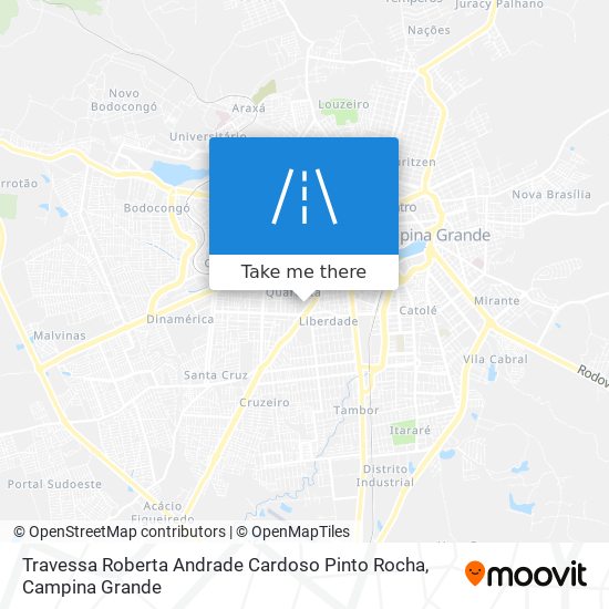 Travessa Roberta Andrade Cardoso Pinto Rocha map