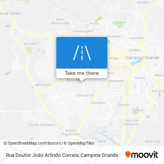 Rua Doutor João Arlindo Correia map