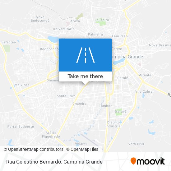 Rua Celestino Bernardo map