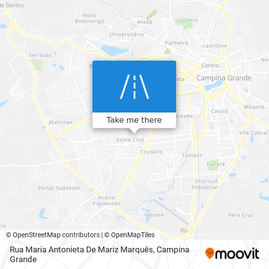 Rua Maria Antonieta De Mariz Marquês map