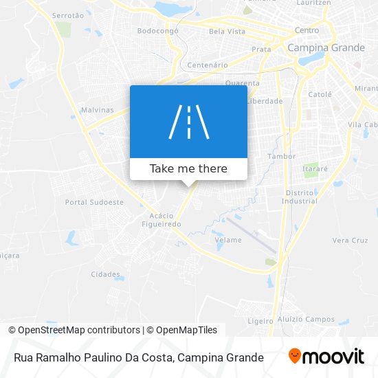 Rua Ramalho Paulino Da Costa map