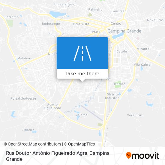 Mapa Rua Doutor Antônio Figueiredo Agra