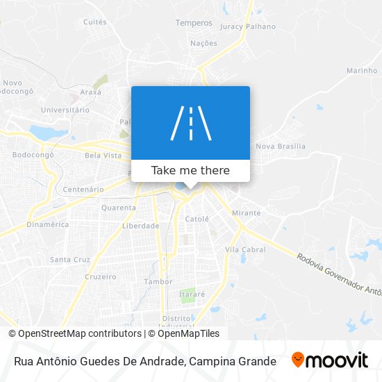 Rua Antônio Guedes De Andrade map