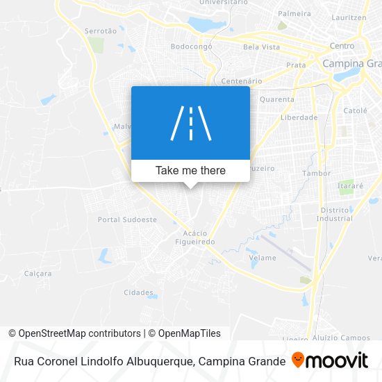 Rua Coronel Lindolfo Albuquerque map