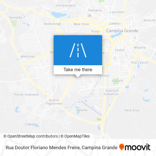 Rua Doutor Floriano Mendes Freire map