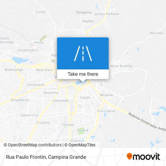 Rua Paulo Frontin map