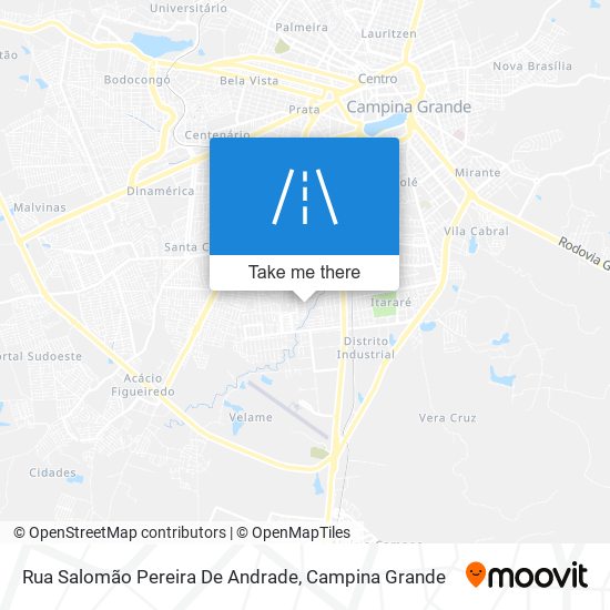 Rua Salomão Pereira De Andrade map