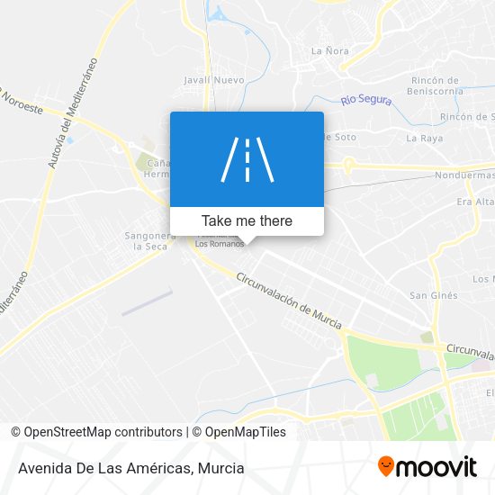 Avenida De Las Américas map