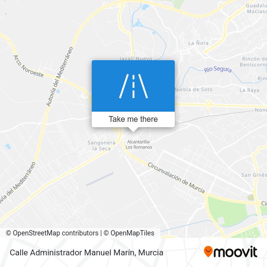 Calle Administrador Manuel Marín map